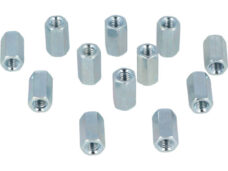 Uitlaatmoer hoog m6x18mm