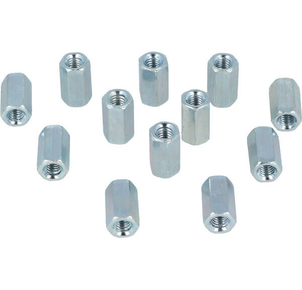 Uitlaatmoer hoog m6x18mm