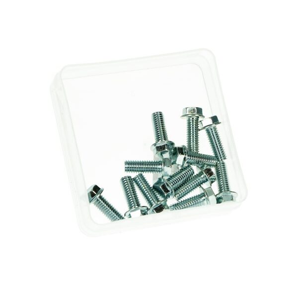 Bout zeskant flens m6x16mm