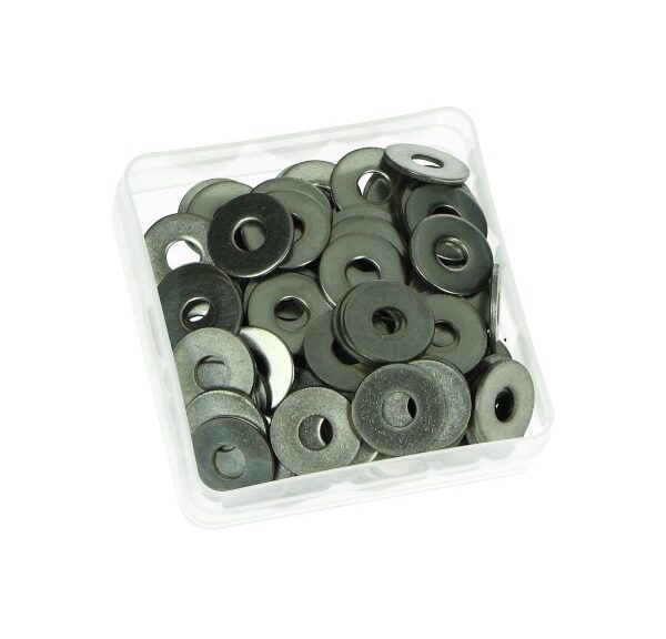 Sluitring groot rvs m6