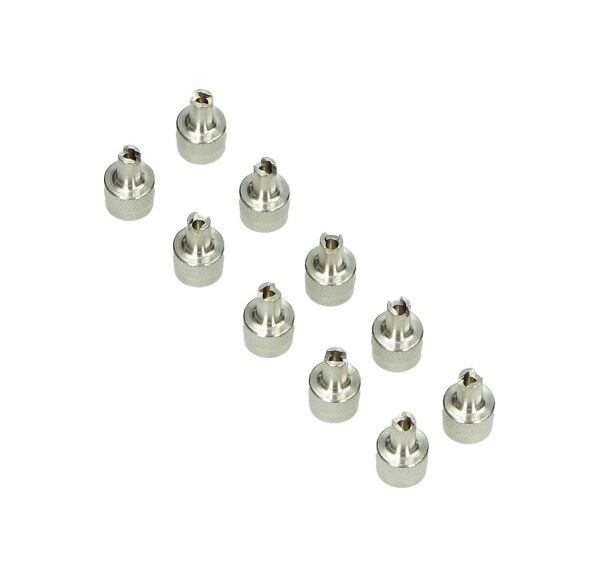 Ventieldop + gaffel 10pcs bromfiets