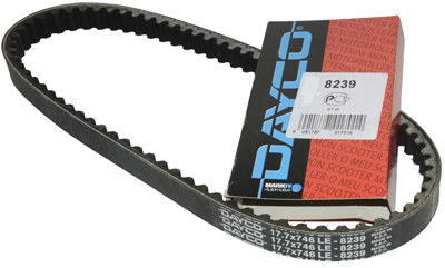 V-snaar dayco/pirelli 12 inch 746x17.7 G-max T-rex pmx big max — geschikt voor Generic