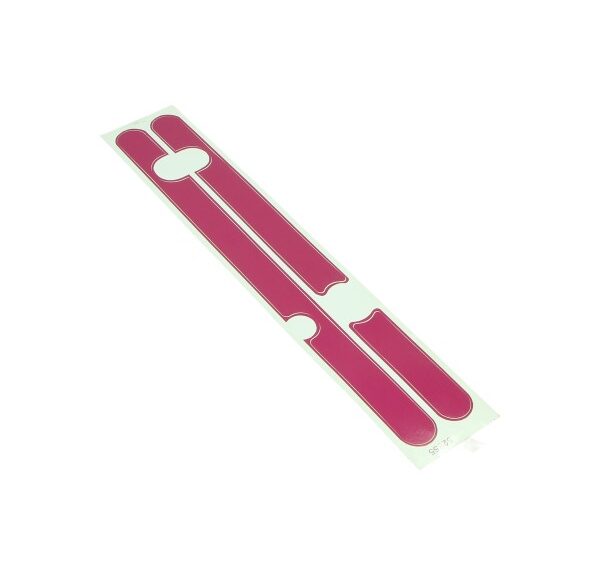 Stickerset cerise gelira paars citta