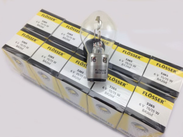 lamp 6V flosser 15/15W ba20 1pcs