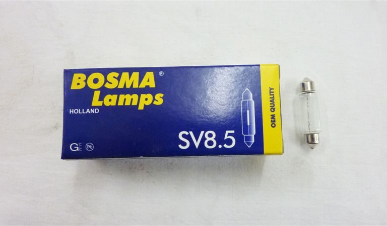 Lamp 6V bosma 18W model buis 15x44
