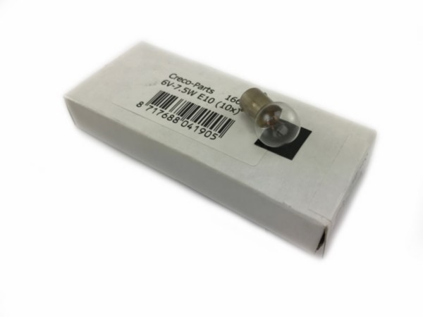 lamp 6V bosma 7.5W ba9s 1pcs