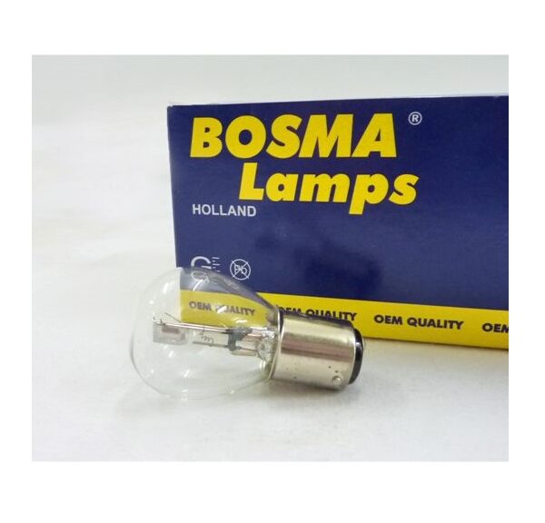 Lamp 12V bosma 15/15W ba15