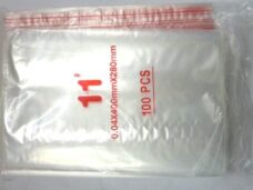 Plastic zakjes afsluitbaar gripzakje 280x400