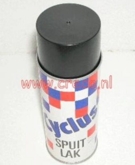 spuitlak Quick 400mL spuitbus zwart glans