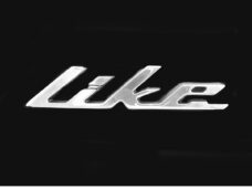 Sticker Kymco origineel woord — geschikt voor Kymco Like New Like 86102-acc1-e10-t01