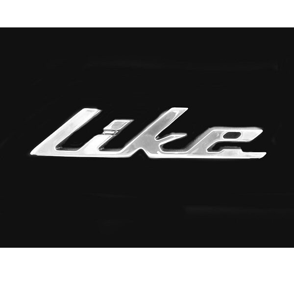 Sticker Kymco origineel woord — geschikt voor Kymco Like New Like 86102-acc1-e10-t01