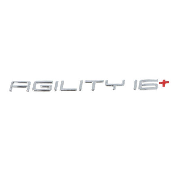 Sticker Kymco origineel woord — geschikt voor Kymco Agility 16+ Dik Agility