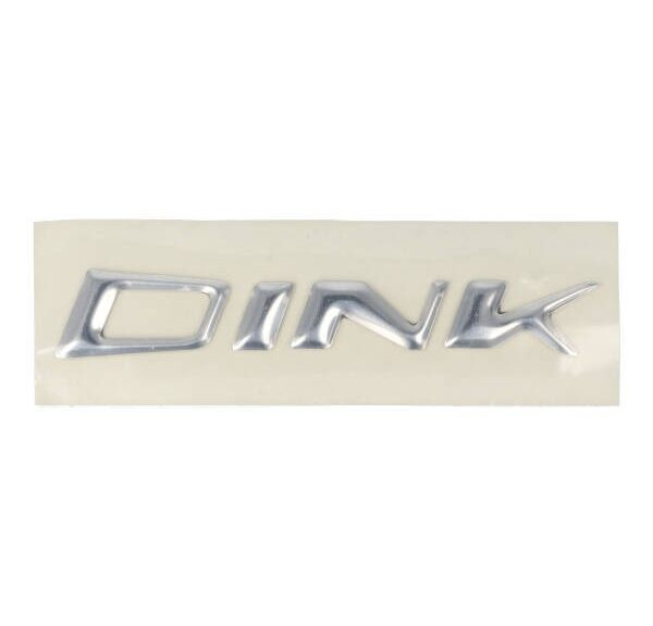 sticker Kymco origineel woord [dink] chroom new dink 86202-lfa1-e00-t01