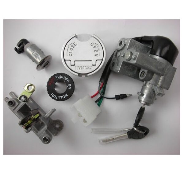 contactslot Kymco origineel set + tankdop 12 inch agility carry