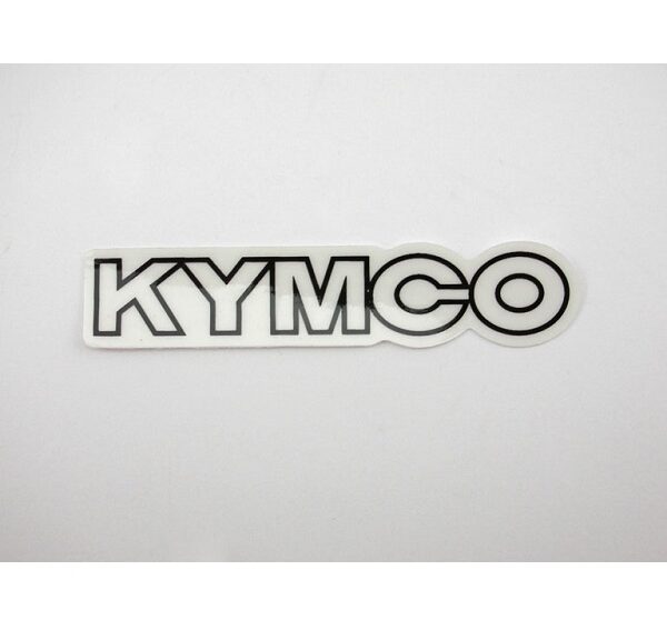 Sticker Kymco origineel beenschild woord — geschikt voor Kymco Diamant VP50