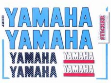 Stickerset falko woord [ — geschikt voor Yamaha