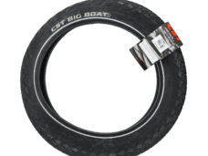 Buitenband Cst + Reflectie Big Boat 20x4.0 Zwart Fatbike