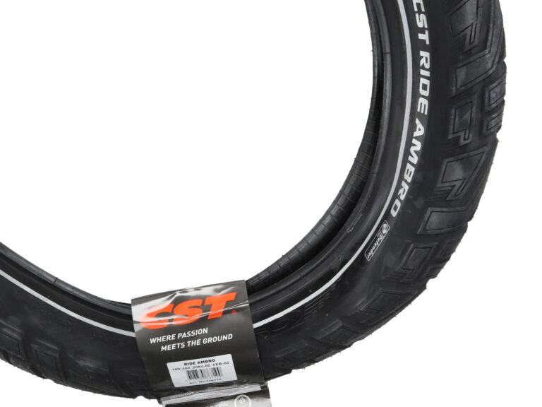 Buitenband Cst + Reflectie E-keur Tourance/ride-ambro 20x4.0 Zwart Fatbike
