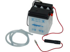 Accu 6N4-2A-7 6V 2Ah voor Honda MB en MT brommer
