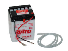 Nitro accu 12V NB2-5L-C2 MTX voor Honda brommer scooter