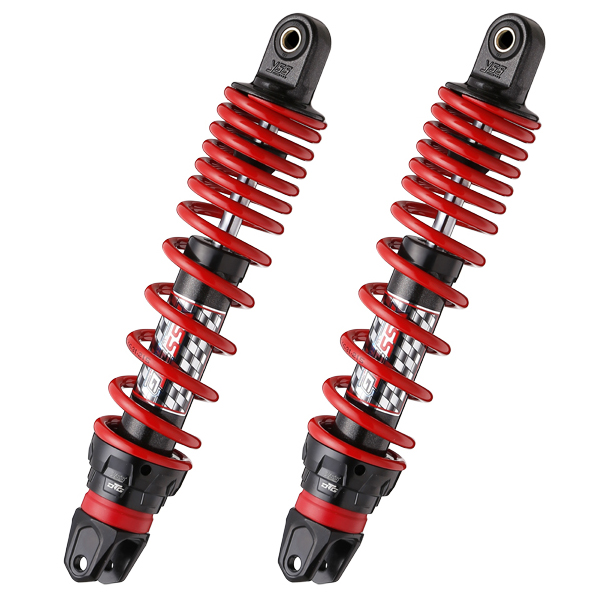 YSS Hybrid DTG schokbrekerset 315mm rood voor Honda PCX 125 150