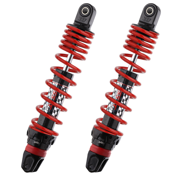 YSS Hybrid DTG schokbrekerset 300mm rood voor Honda SH 125 en SH 150