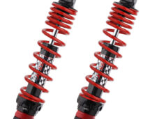 YSS Hybrid DTG shock absorber set 300mm red Honda SH 125 150 2010