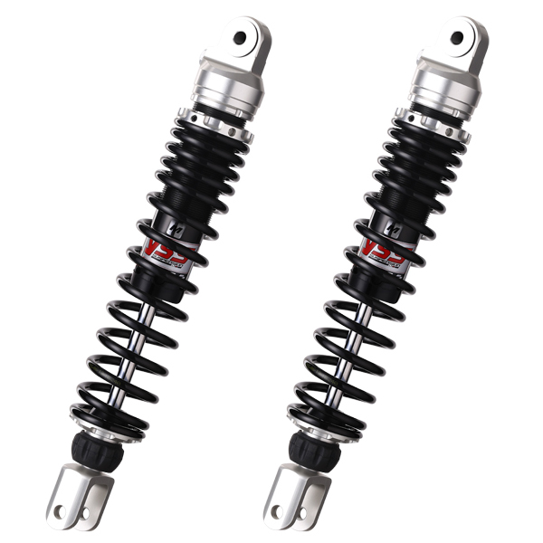 YSS Hybrid DTG schokbrekerset 420mm zwart zilver Honda Silver Wing
