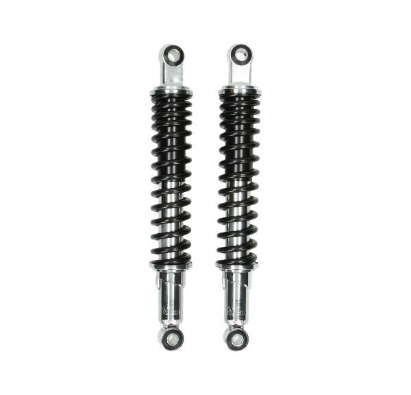 schokbrekerset A-kwaliteit MDI 310mm zwart/chroom mb