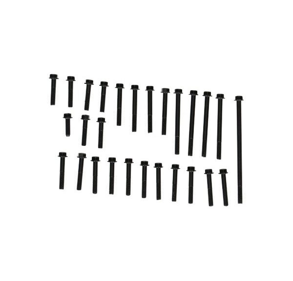 carter DMP bout set motorblok zwart 27pcs mb