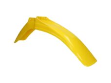 Matte yellow aftermarket front fender for Honda moped scooter
