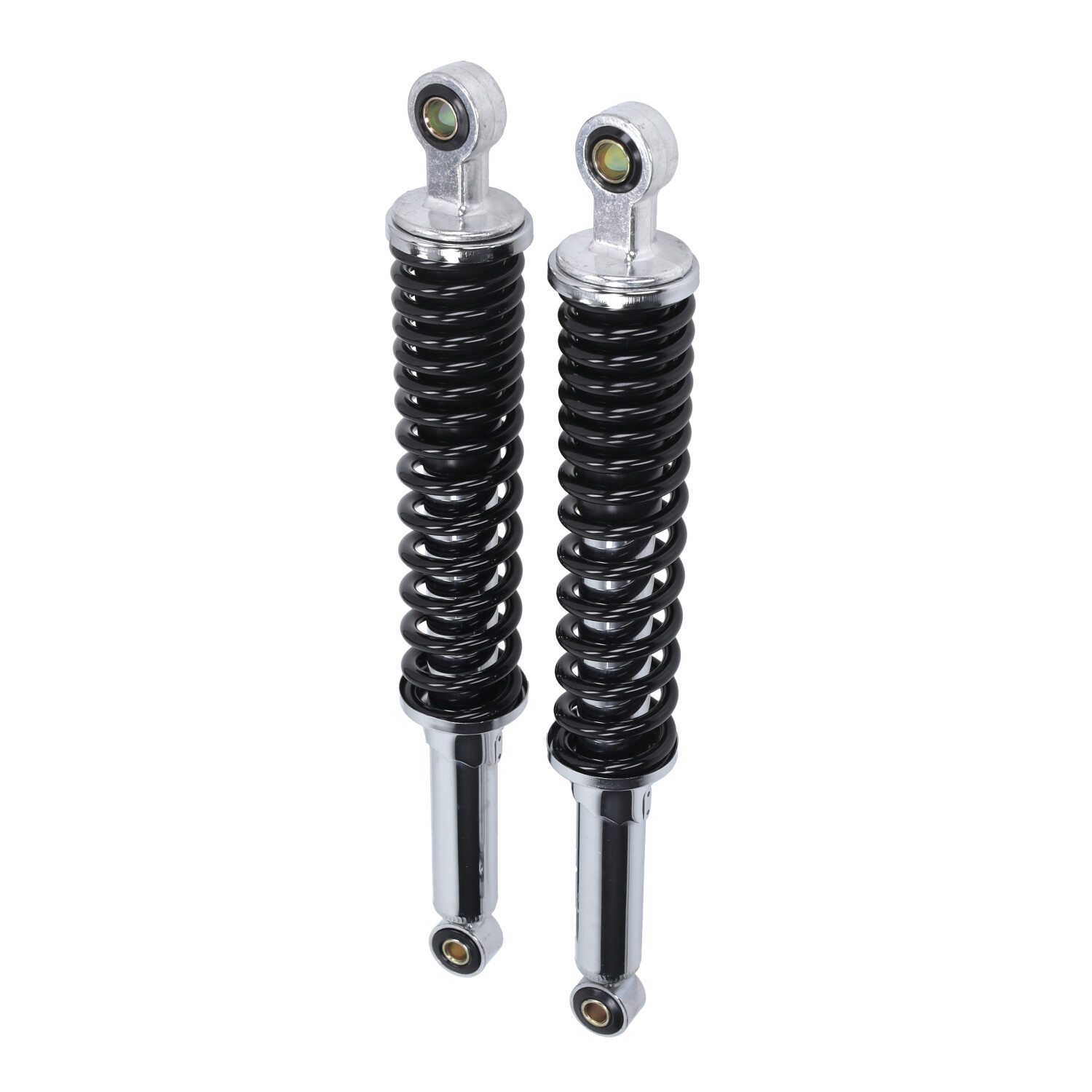 Schokbrekerset Dmp 395mm Zwart/chroom Voor Honda Mb Mt - Afbeelding 4