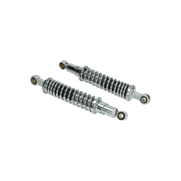 DMP schokbrekerset 310mm chroom voor Honda MB en MT brommer