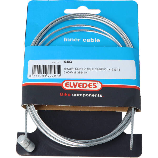 Elvedes achterrem binnenkabel Honda Camino 2000mm nippel 8x15mm
