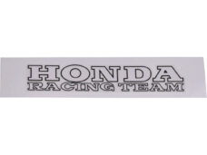 Racing Team sticker wit zwart voor Honda brommer scooter