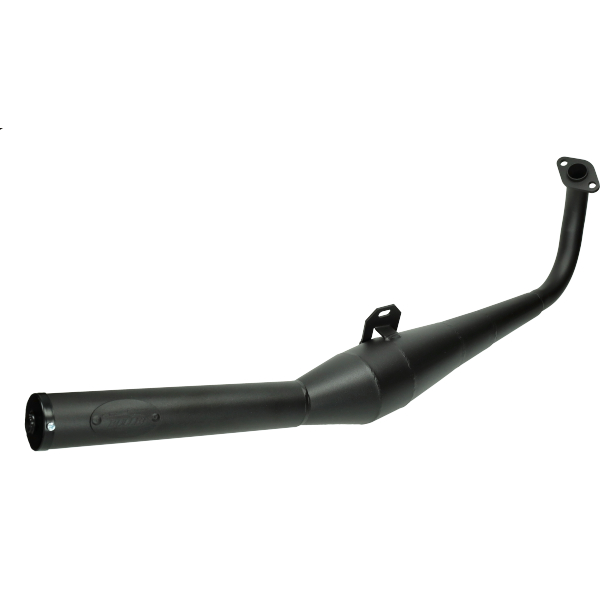 Bullet Race EVO-1 zwarte uitlaat voor Honda MB5 brommer