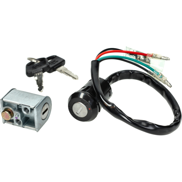 Contactslot en stuurslot 2-delig set voor Honda MT5 MT8 brommer
