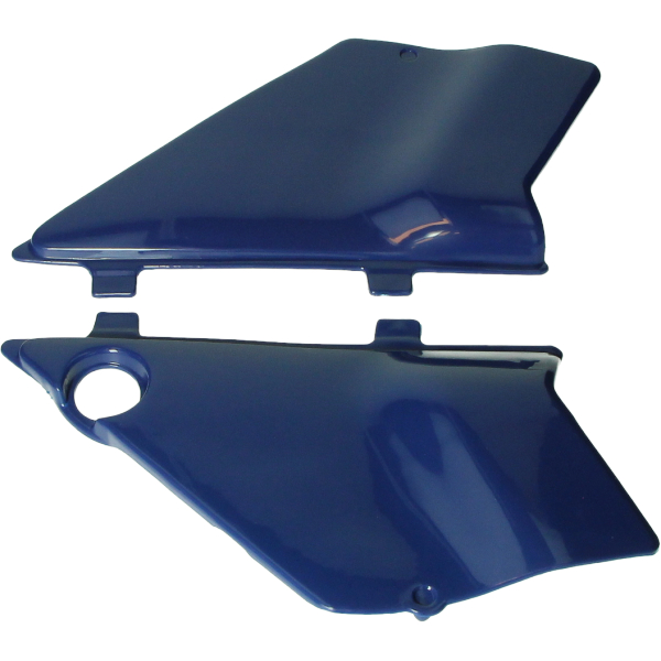 Korte zijschermset donkerblauw PB182 voor Honda MT5 brommer