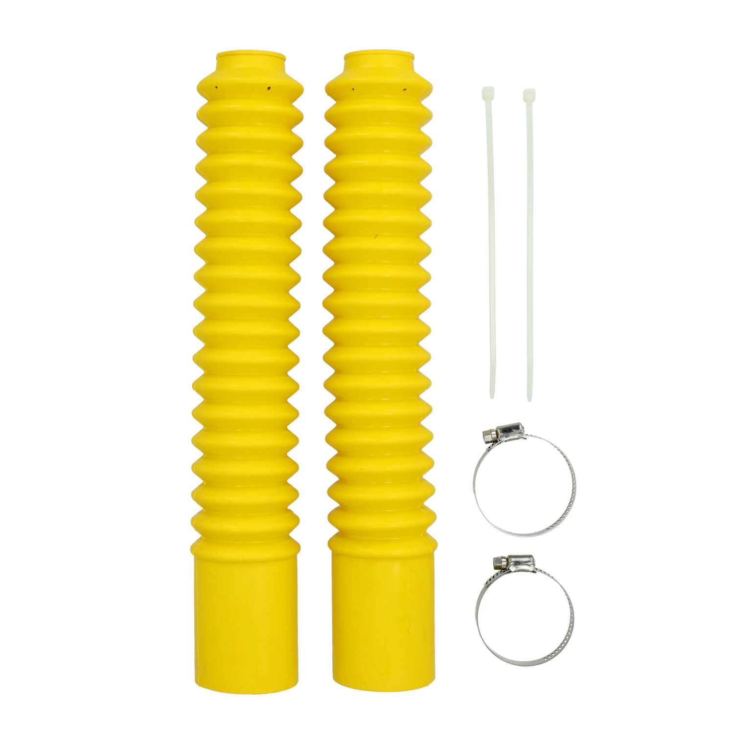 Voorvorkrubberset 340mm geel voor Honda MTX MB en MT brommer