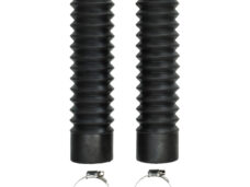 Voorvorkrubberset 250mm zwart voor Honda MB en MT brommer