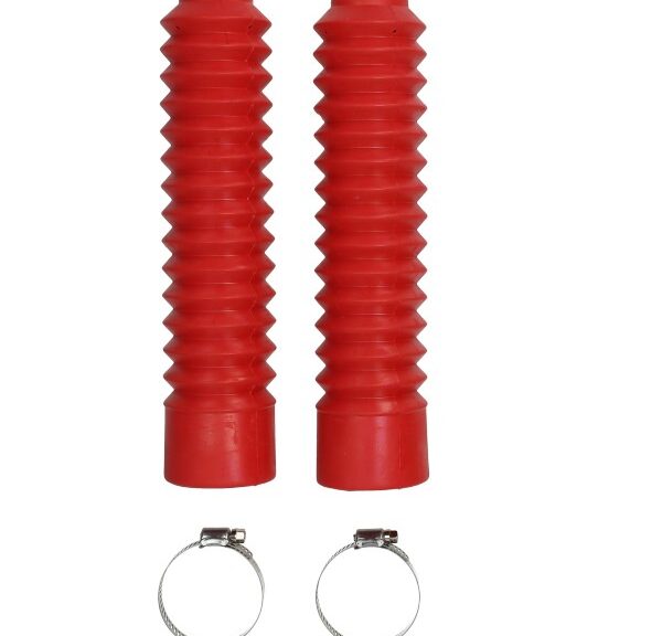 voorvorkrubberset Honda 250mm rood mb