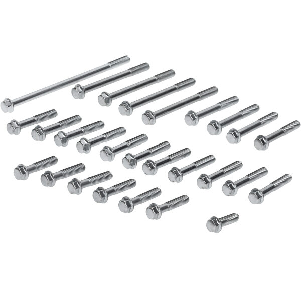 Carter DMP bout set motorblok chroom 27pcs mt