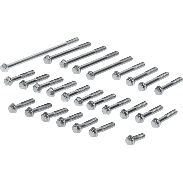 DMP chroom boutset motorblok 27-delig voor Honda MT MTX MB brommer