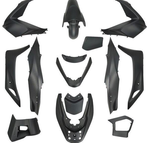 plaatwerkset DMP 2014-2017 Honda zwart mat 13-delig pcx 125/150