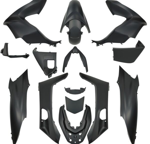 plaatwerkset DMP 2018-2021 Honda zwart mat 13-delig pcx 125/150