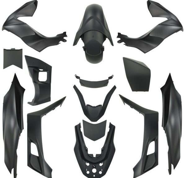 plaatwerkset DMP 2022-2023 Honda zwart mat pcx 125/150