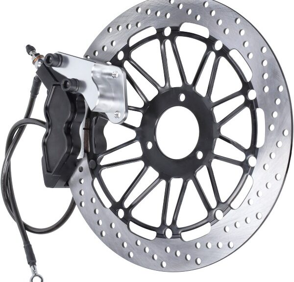 remschijf DMP + remklauw set oversized honda voor mb5