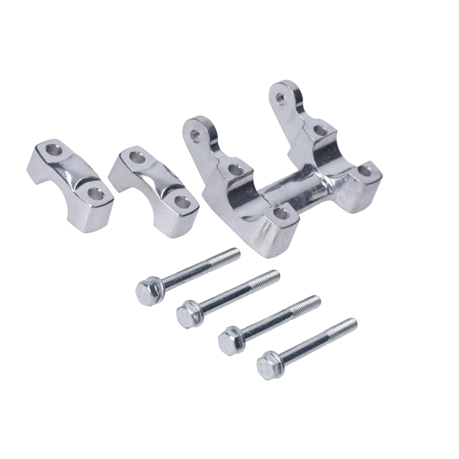 Stuurklemset Compleet Aluminium Voor Honda Camino - Afbeelding 2