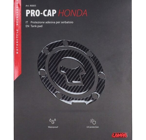 sticker lampa tankdop carbon 7 gaats honda 90005