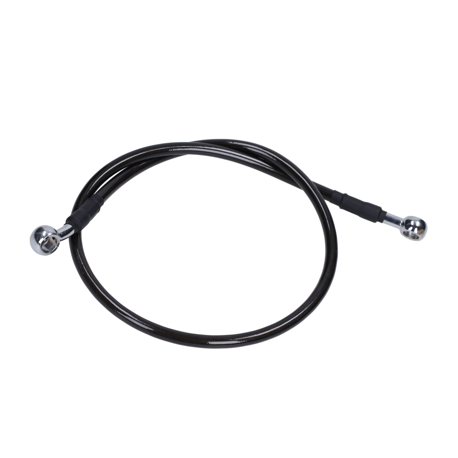 DMP stalen remleiding 75cm zwart voor Honda MB MB5 MB8